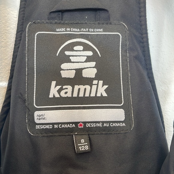 Kamik Winter Apparel Winkie Solid Pants Size 8 - Picture 3 of 17